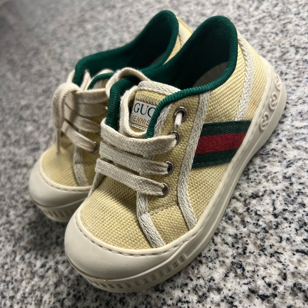 Toddler Kids Gucci Shoes Worn Once